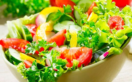 sałatka jarzynowa na zapalenie prostaty